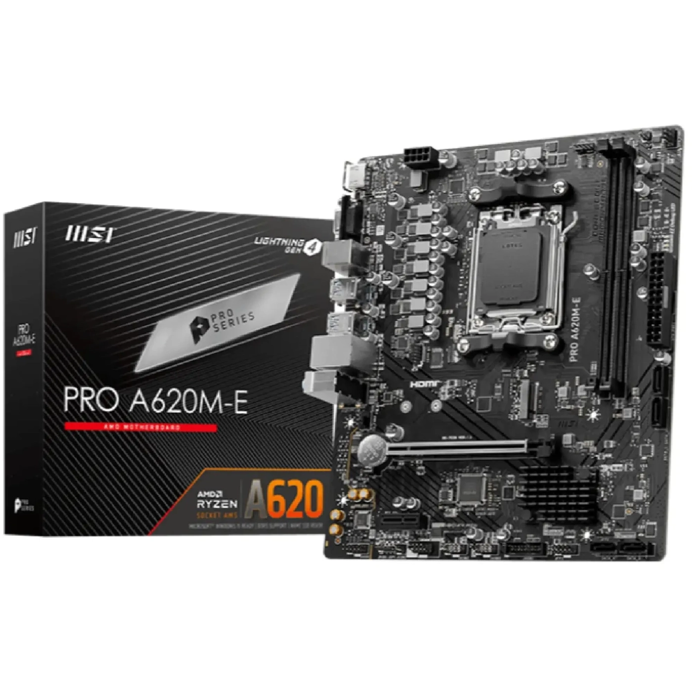 Купить Материнская плата MSI PRO A620M-E - фото 1