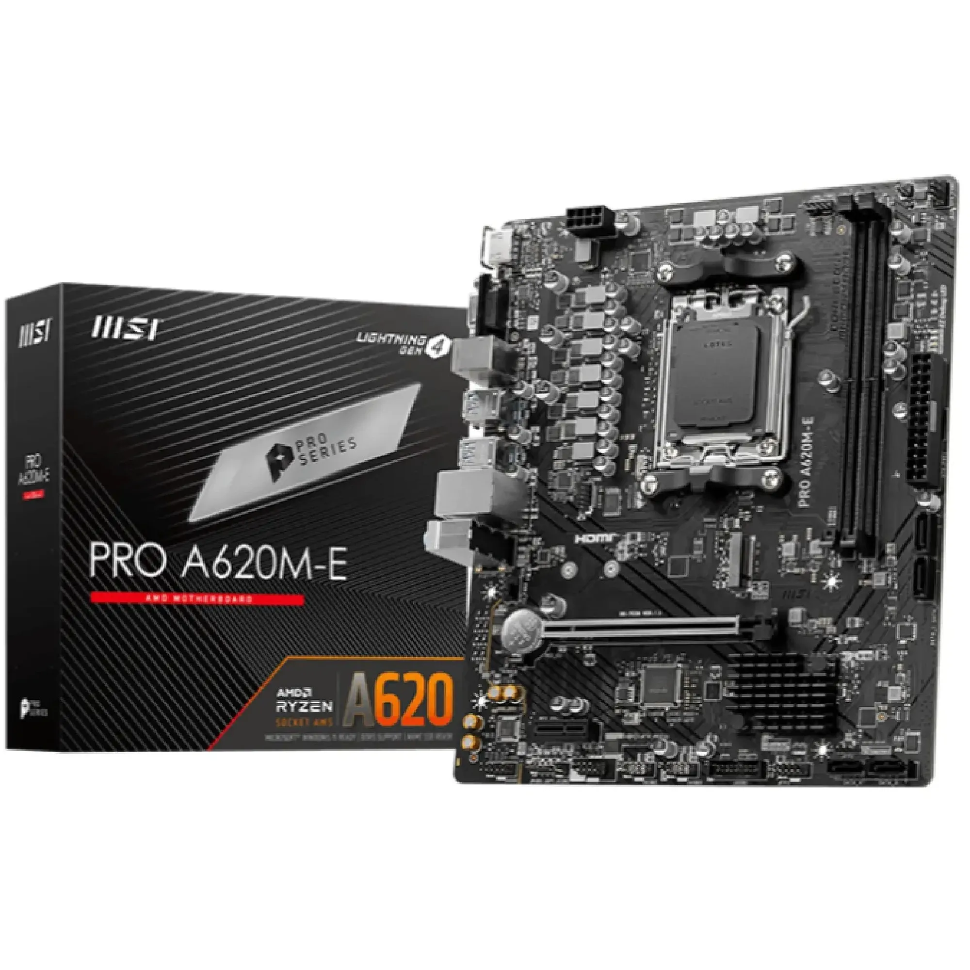 Купить Материнская плата MSI PRO A620M-E - фото 1