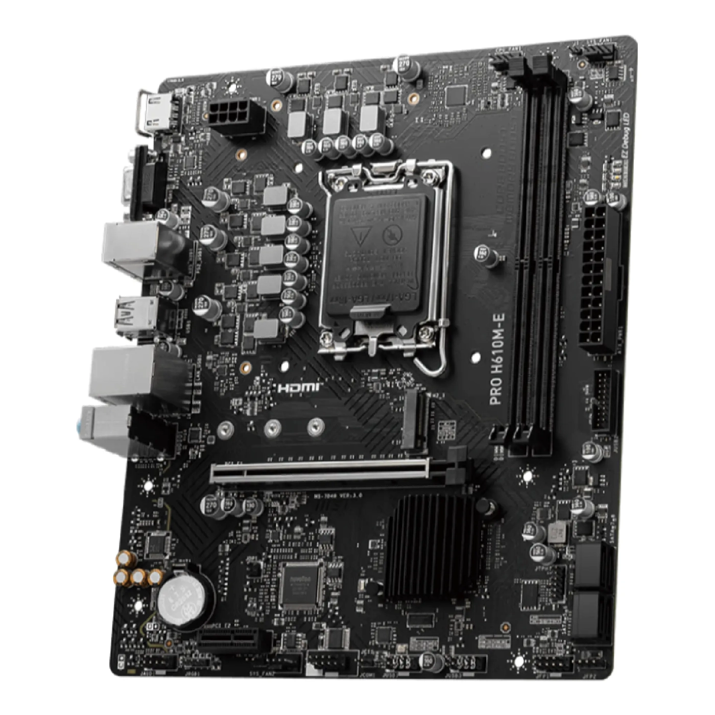 Купить Материнская плата MSI PRO H610M-E - фото 1