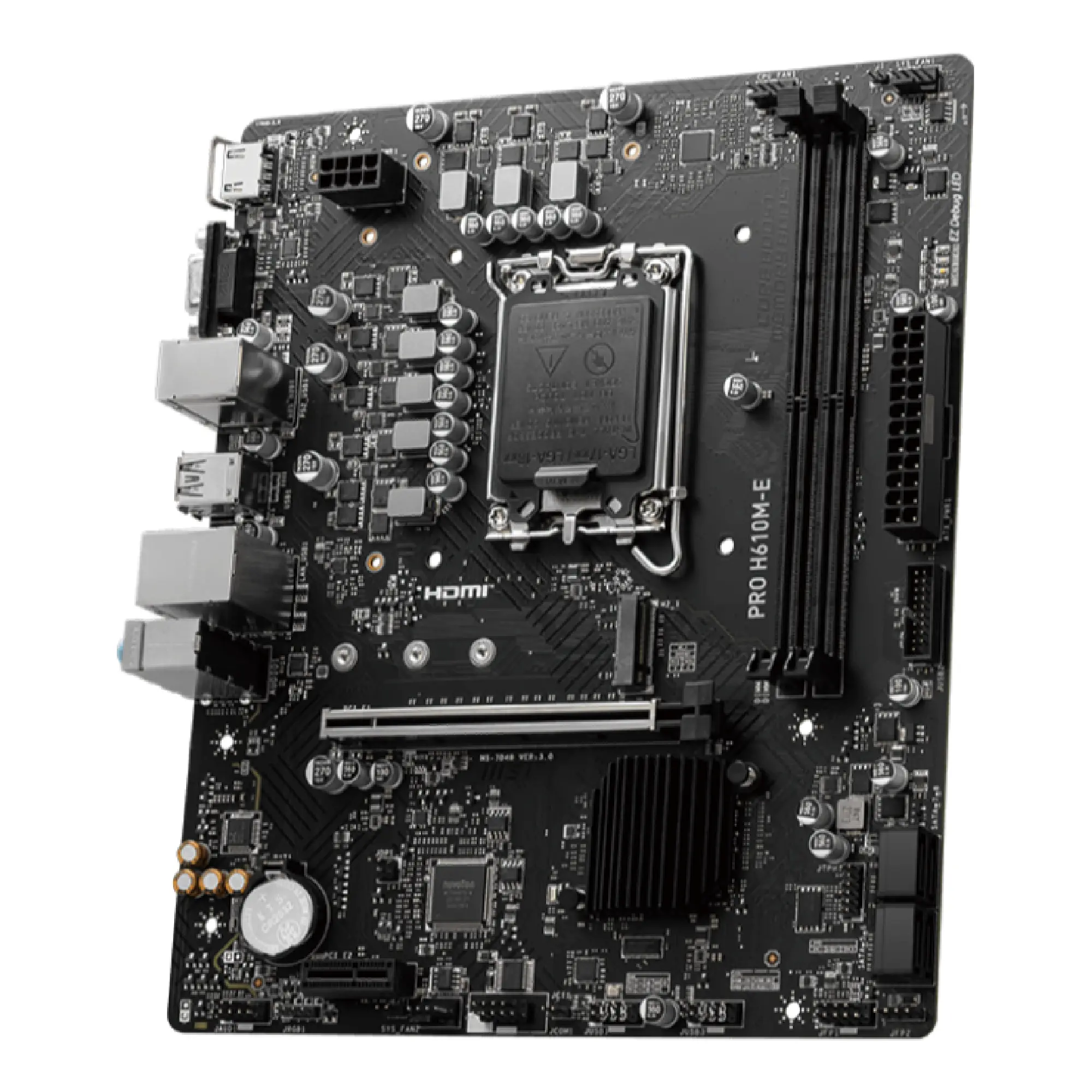 Купить Материнская плата MSI PRO H610M-E - фото 1