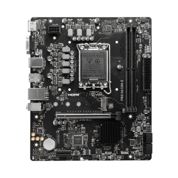 Купить Материнская плата MSI PRO H610M-E - фото 2