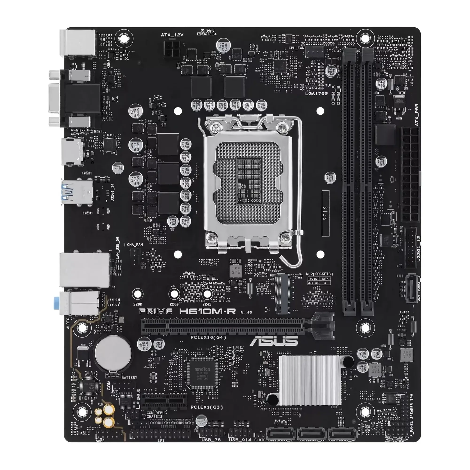 Купити Материнська плата ASUS PRIME H610M-R-SI - фото 1