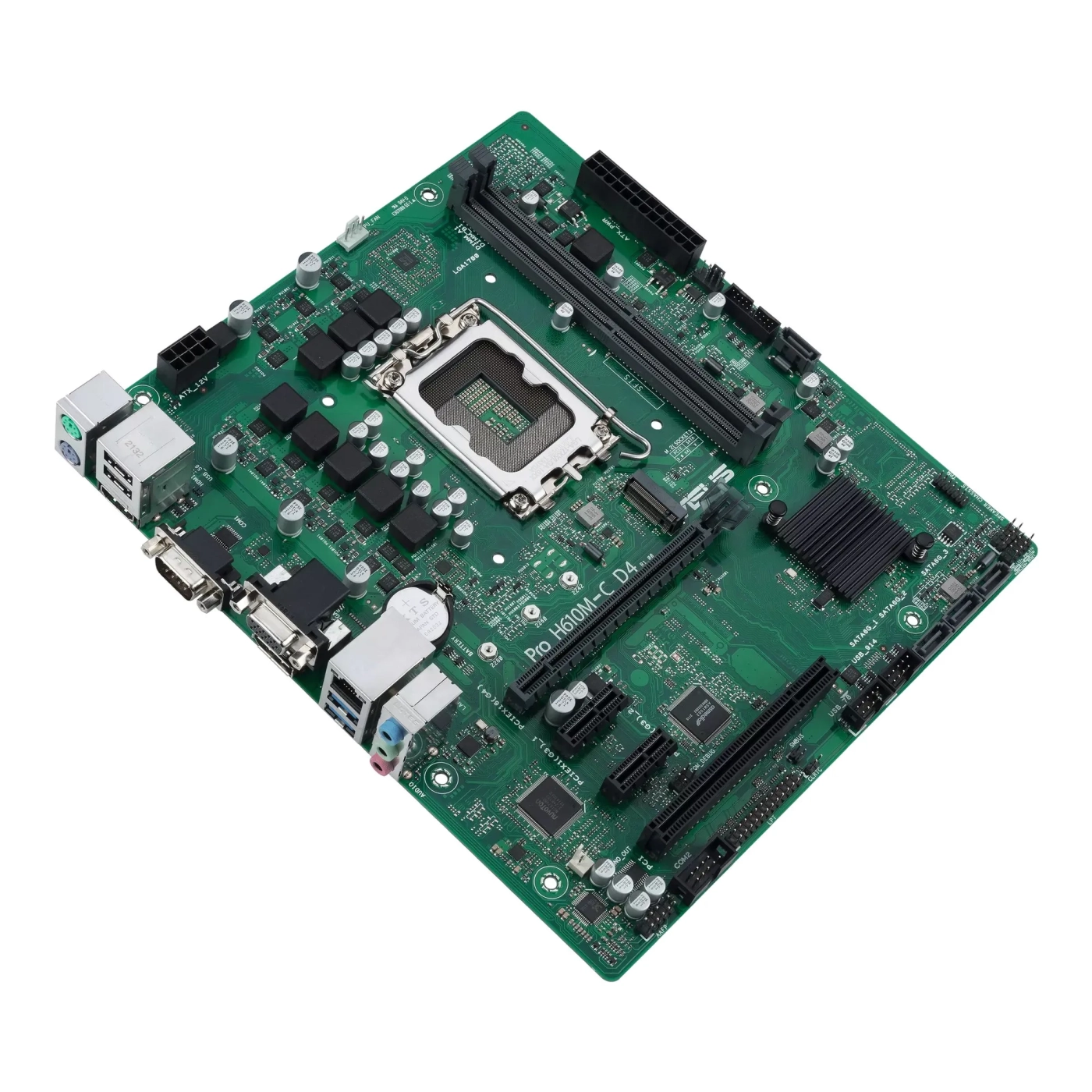 Купить Материнская плата ASUS PRO H610M-C D4-CSM - фото 4