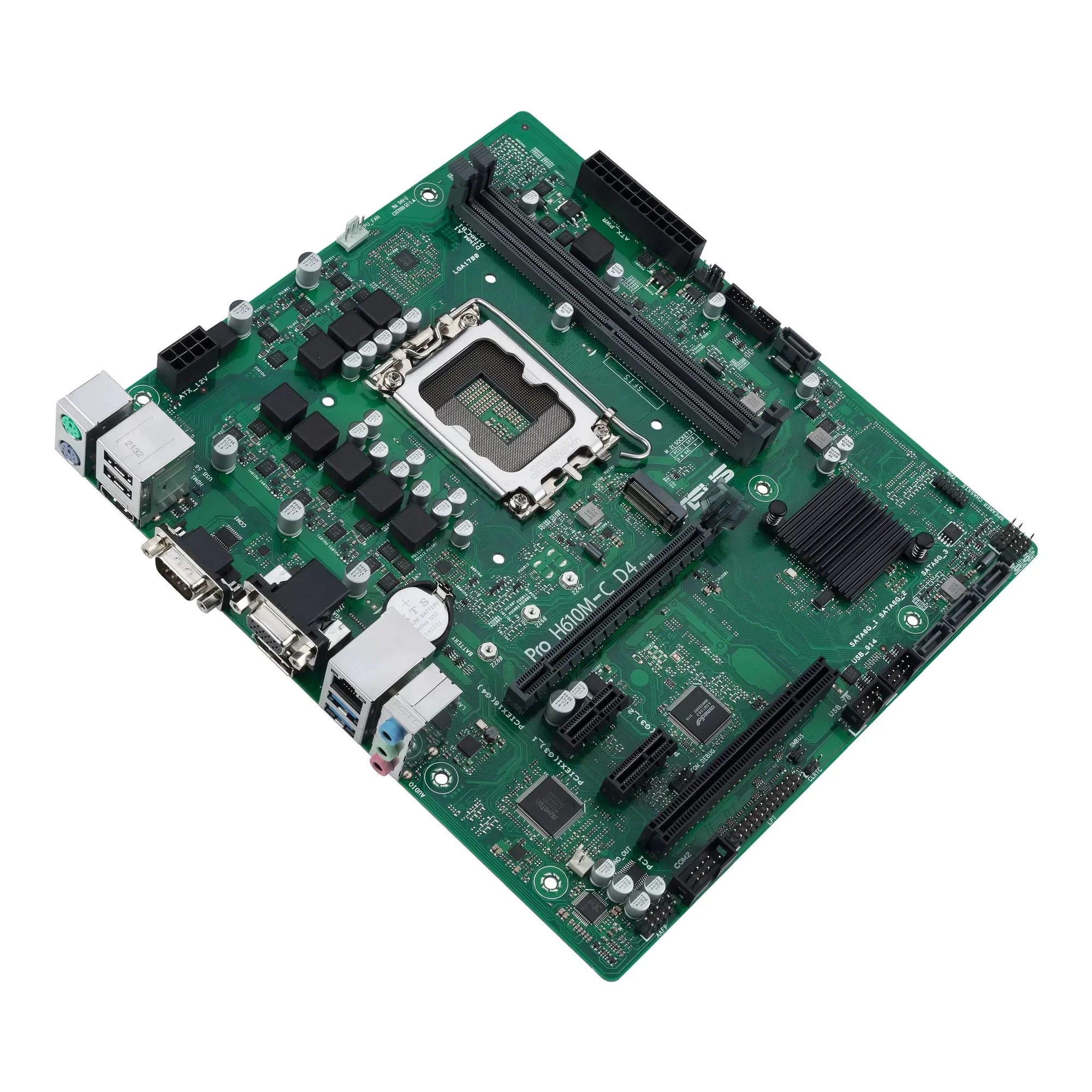 Купить Материнская плата ASUS PRO H610M-C D4-CSM - фото 4