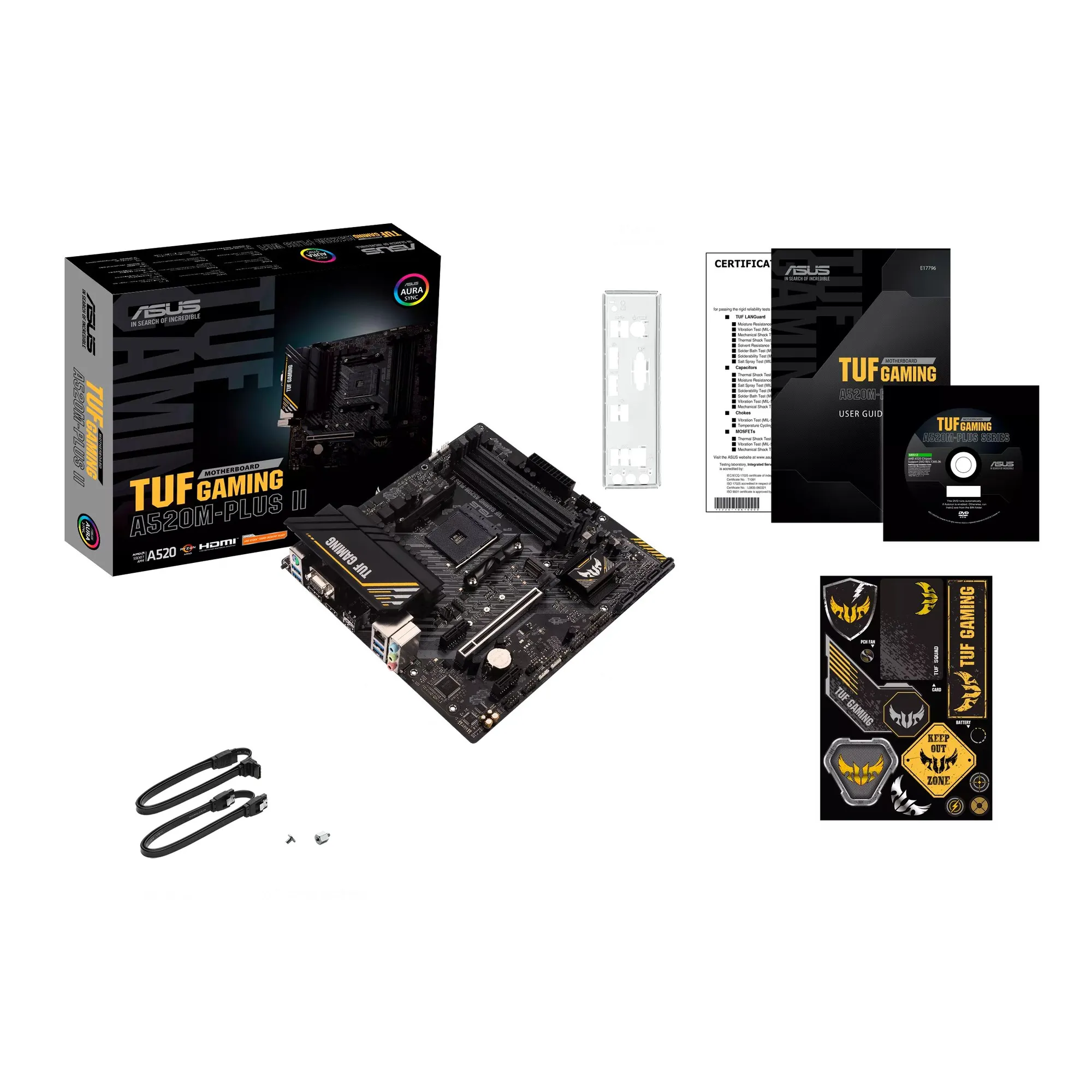 Купить Материнская плата ASUS TUF GAMING A520M-PLUS II - фото 5