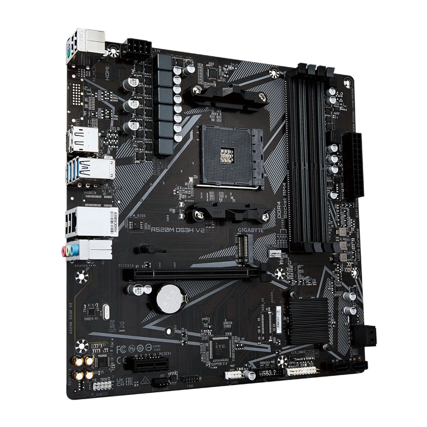 Купить Материнская плата GIGABYTE A520M DS3H V2 - фото 2