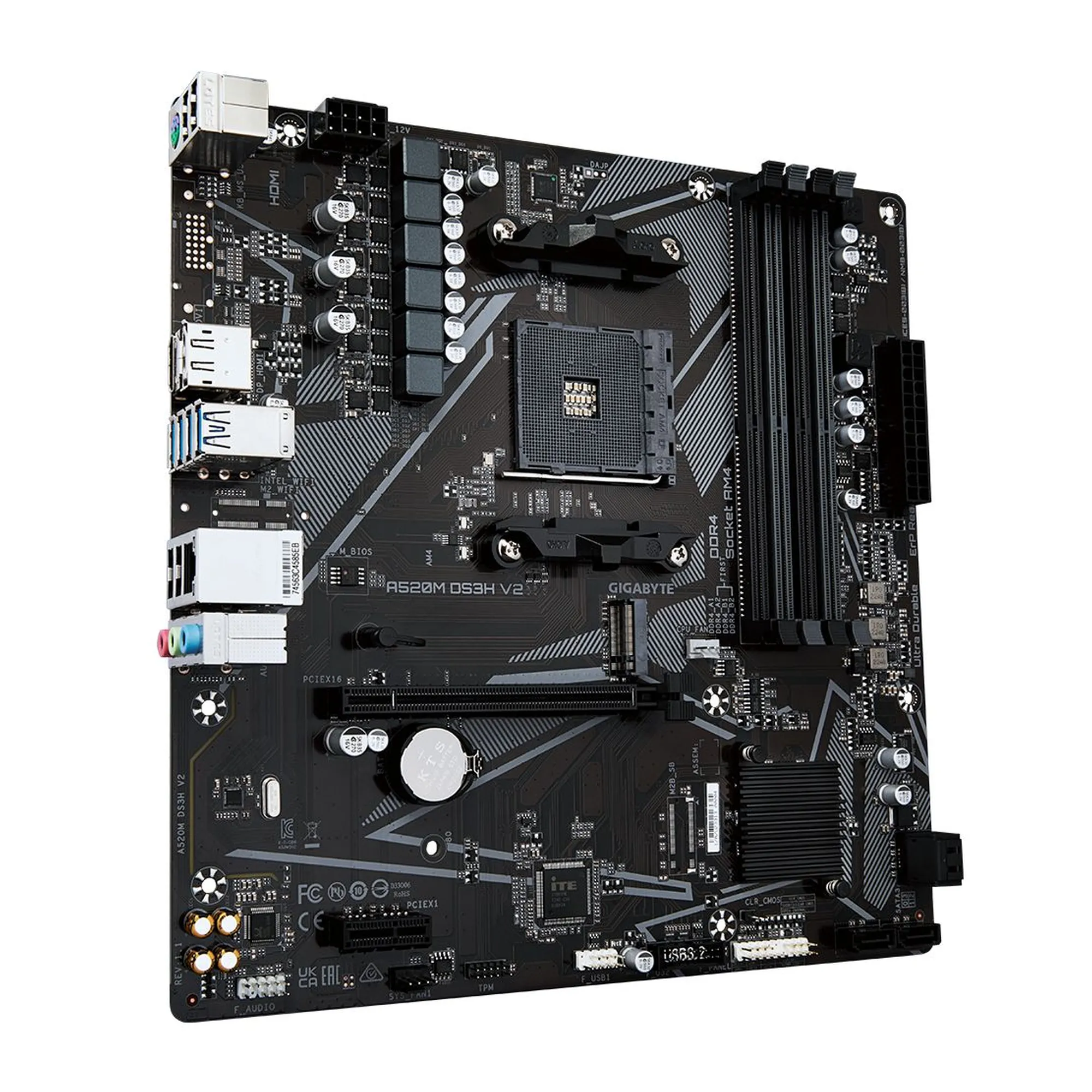 Купить Материнская плата GIGABYTE A520M DS3H V2 - фото 2