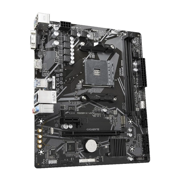 Купити Материнська плата GIGABYTE A520M K V2 - фото 2
