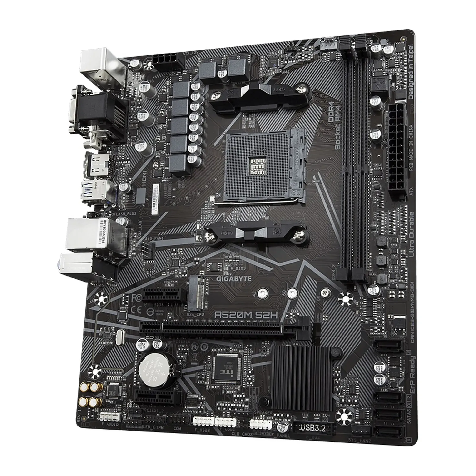 Купити Материнська плата GIGABYTE A520M S2H - фото 1