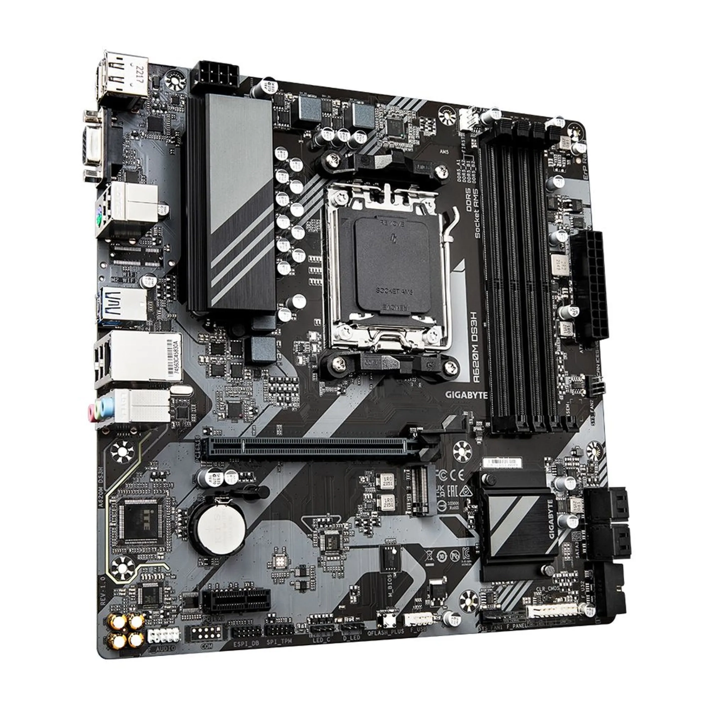 Купить Материнская плата GIGABYTE A620M DS3H - фото 2