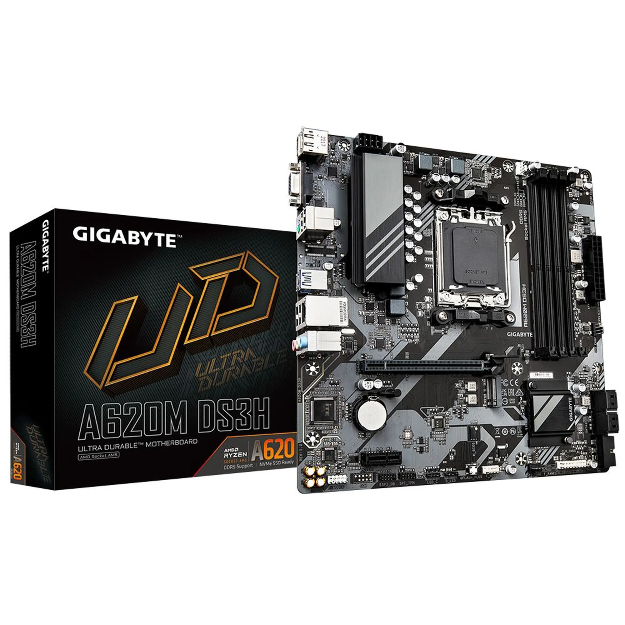 Купить Материнская плата GIGABYTE A620M DS3H - фото 5