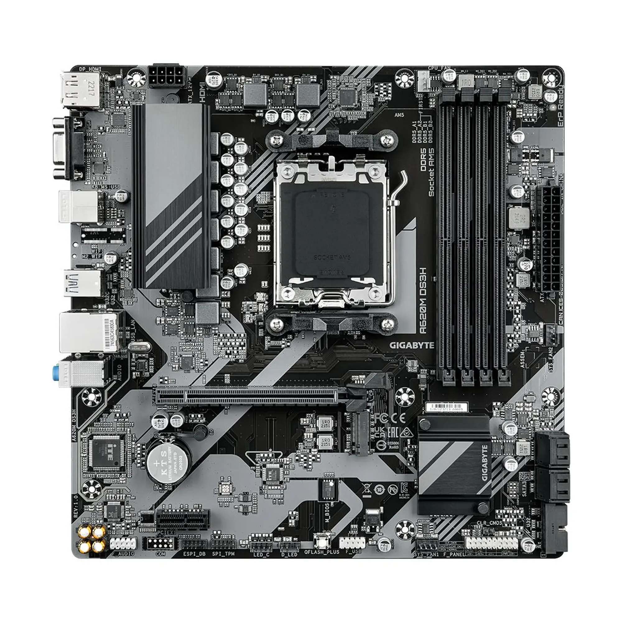 Купить Материнская плата GIGABYTE A620M DS3H - фото 1