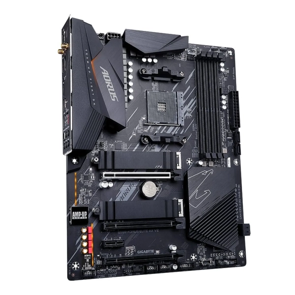 Купить Материнская плата GIGABYTE B550 AORUS ELITE AX V2 - фото 2