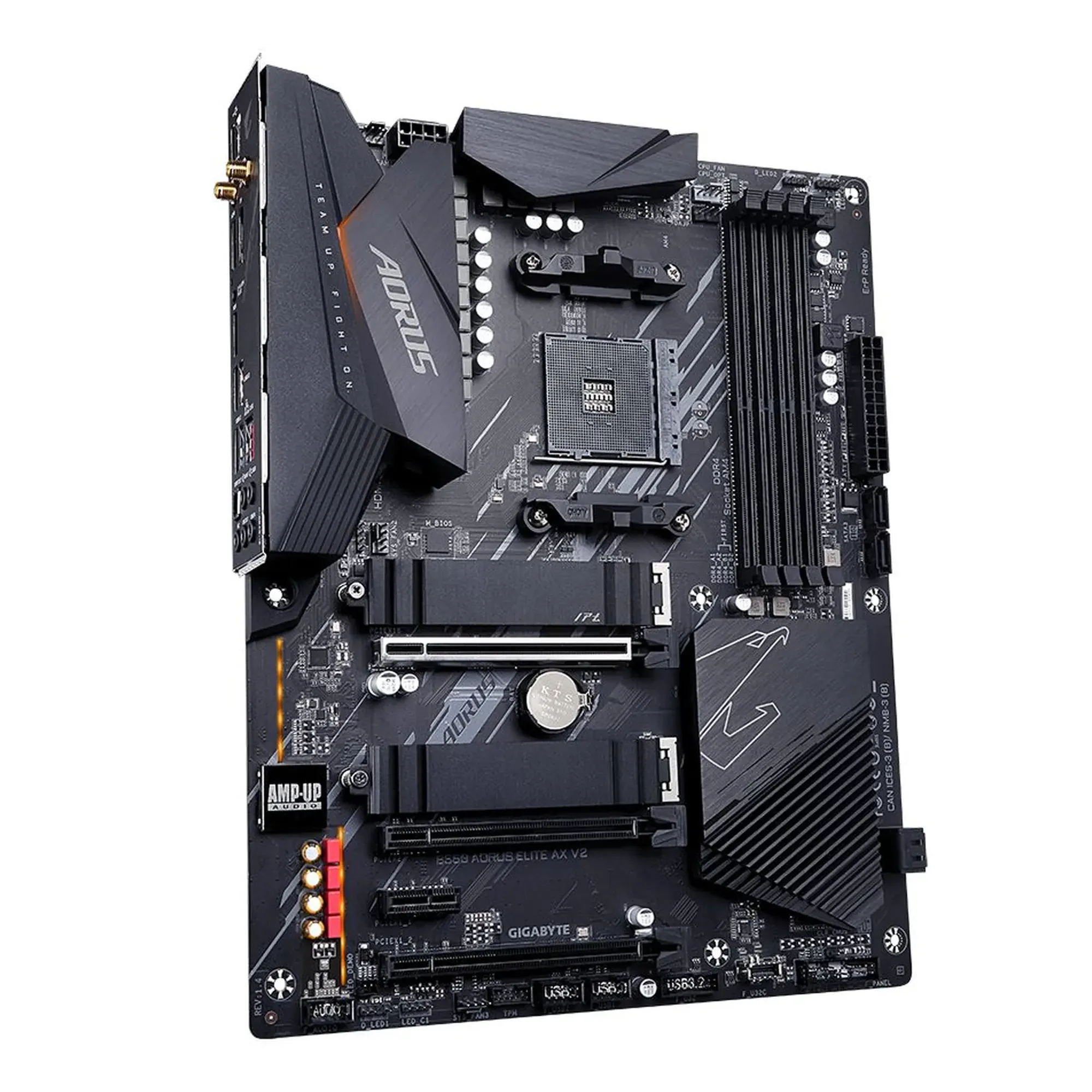 Купить Материнская плата GIGABYTE B550 AORUS ELITE AX V2 - фото 2