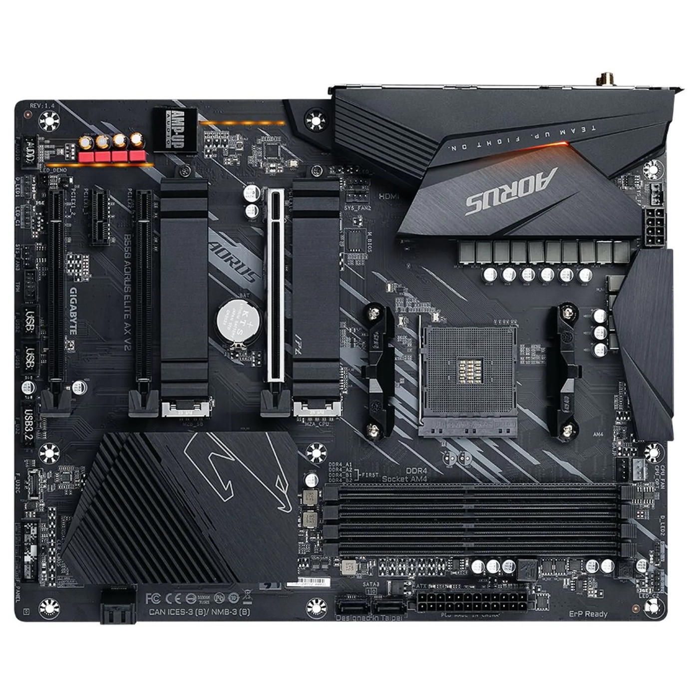 Купить Материнская плата GIGABYTE B550 AORUS ELITE AX V2 - фото 3