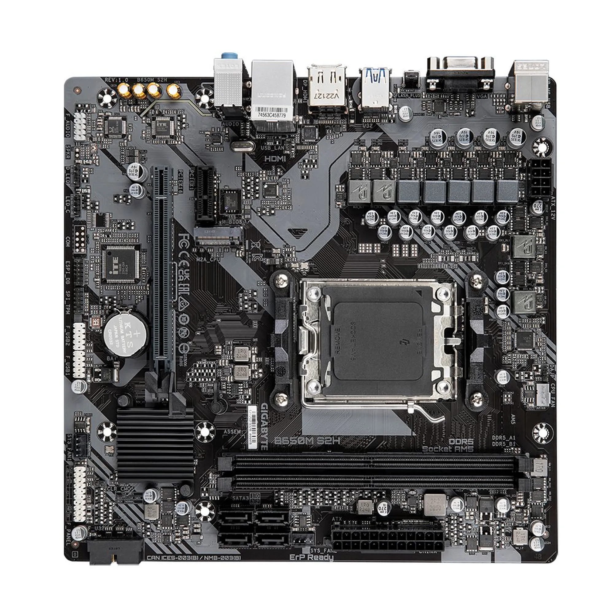 Купити Материнська плата GIGABYTE B650M S2H - фото 3