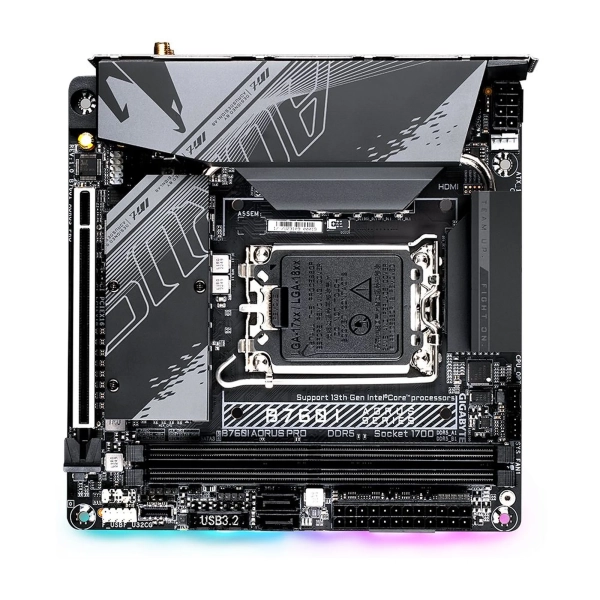 Купити Материнська плата GIGABYTE B760I AORUS PRO - фото 3
