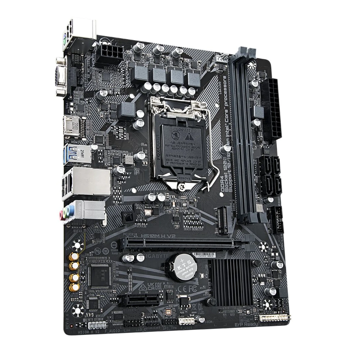 Купити Материнська плата GIGABYTE H510M H V2 - фото 2