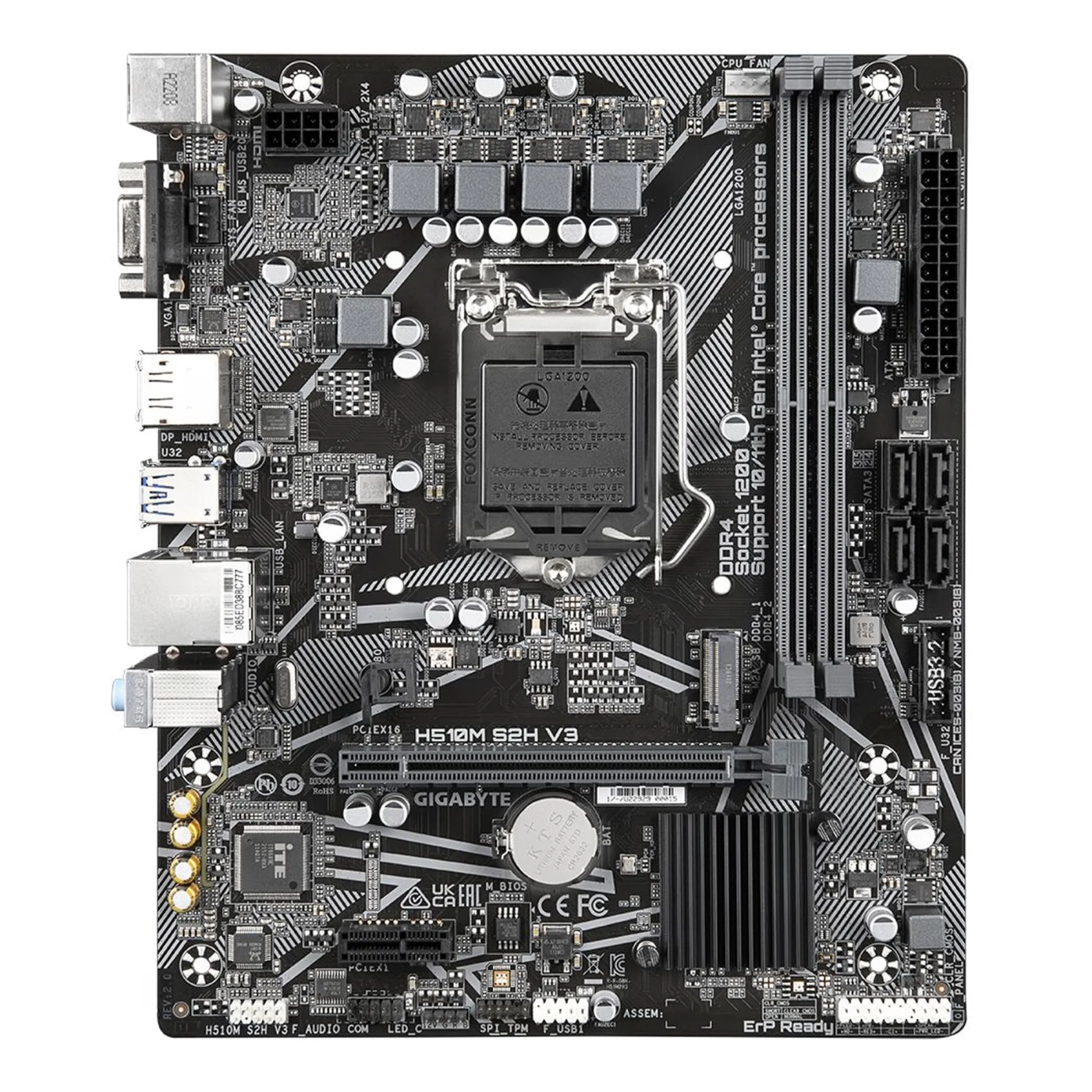 Купити Материнська плата GIGABYTE H510M S2H V3 - фото 1