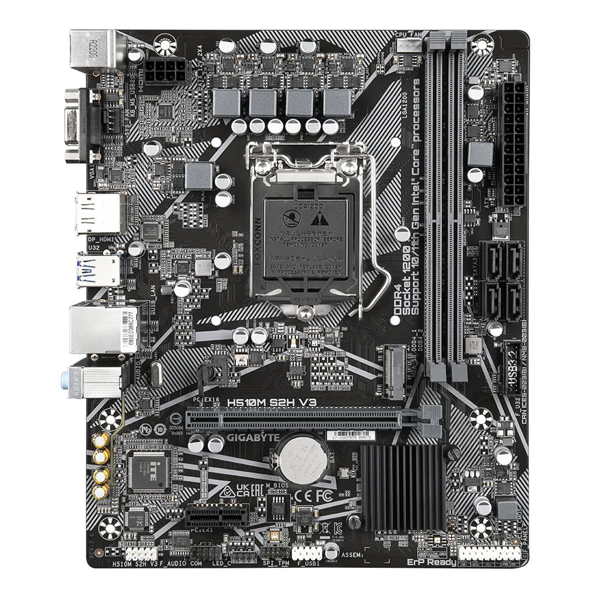 Купити Материнська плата GIGABYTE H510M S2H V3 - фото 1