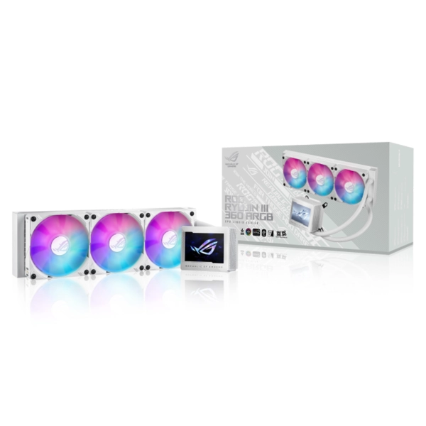 Купить Система водяного охлаждения ASUS ROG RYUJIN III 360 ARGB WHITE (90RC00L2-M0UAY0) - фото 7