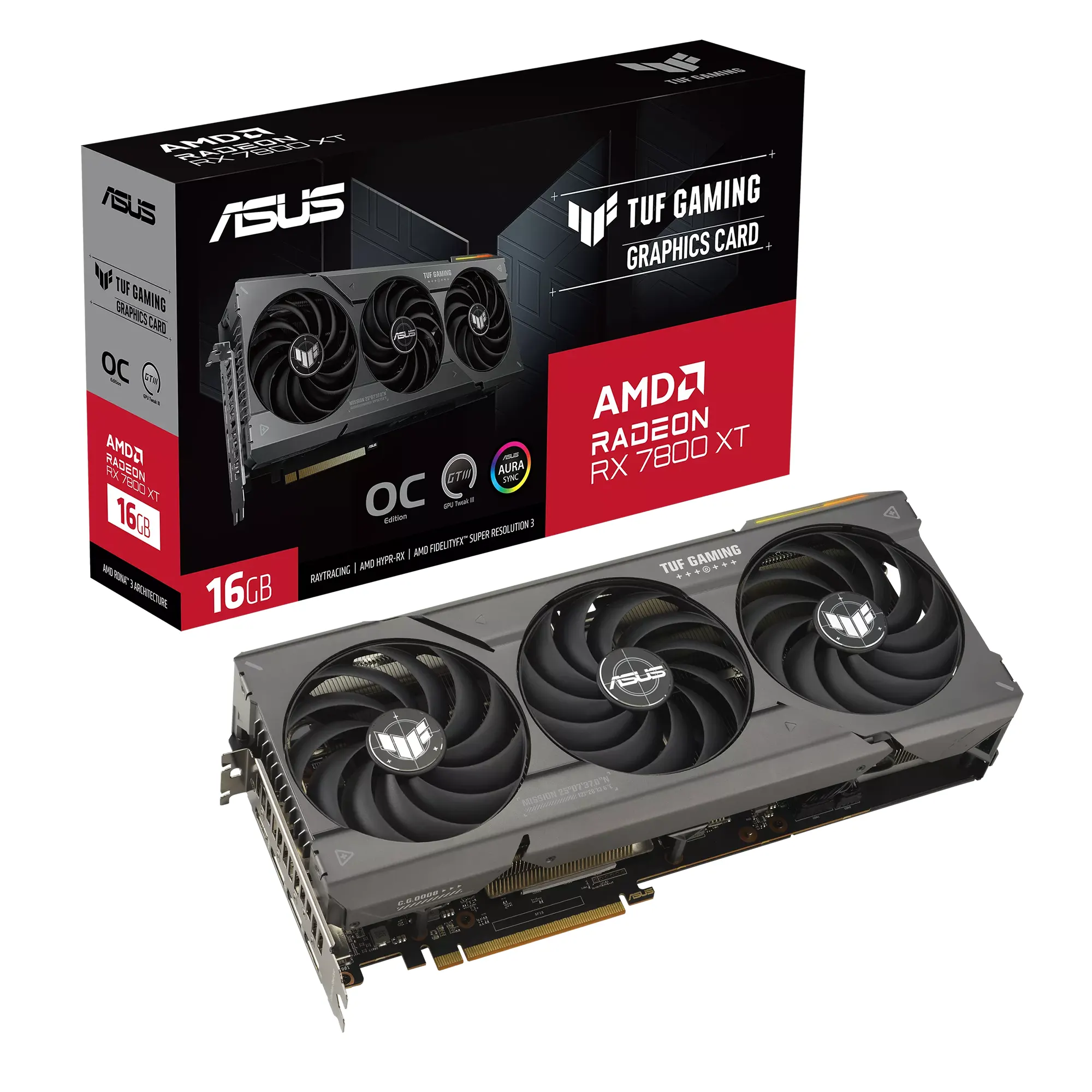 Купить Видеокарта ASUS Radeon TUF-RX7800XT-O16G-OG-GAMING - фото 15