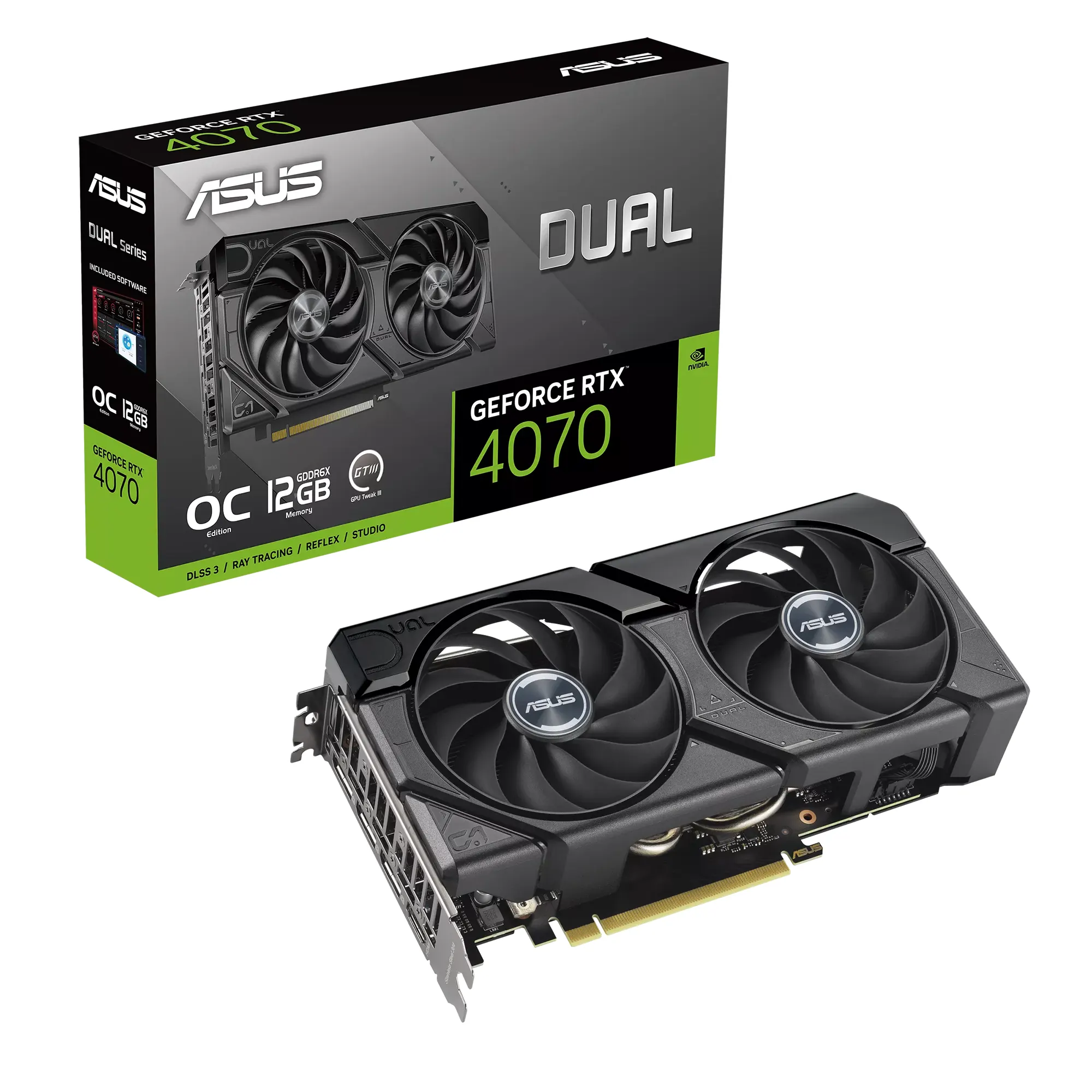 Купити Відеокарта ASUS GeForce DUAL-RTX4070-O12G-EVO - фото 13