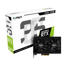Купити Відеокарта Palit GeForce RTX 3050 DUAL 8GB GDDR6 (NE63050018P1-1070D) - фото 8