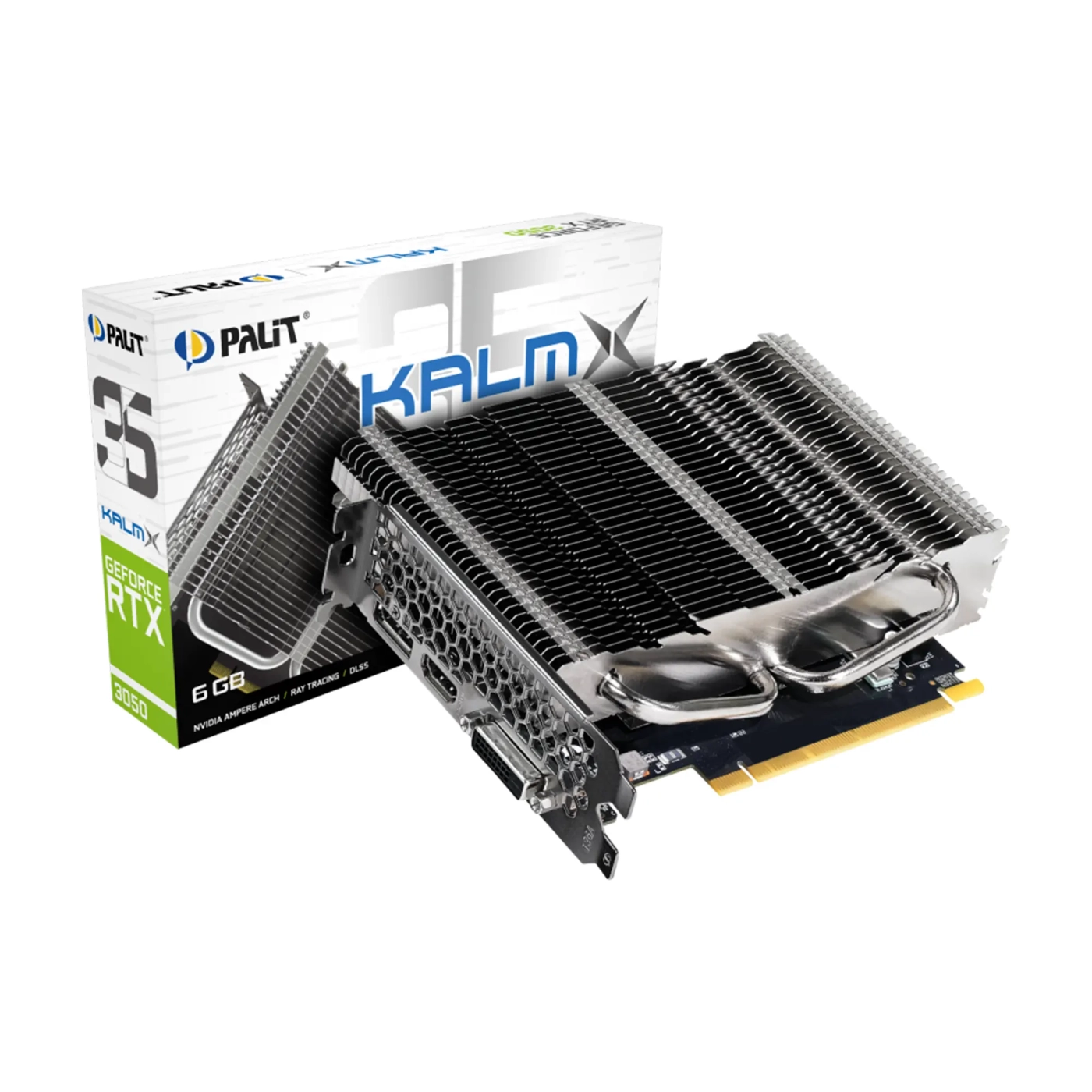 Купить Видеокарта Palit GeForce RTX 3050 KALMX 6GB (NE63050018JE-1070H) - фото 8