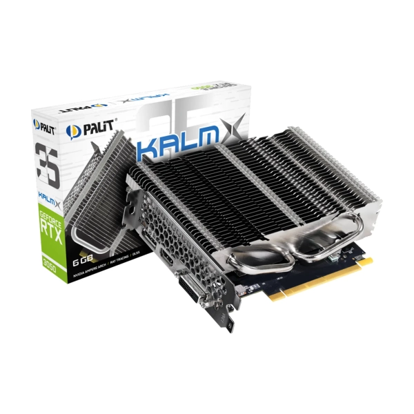 Купить Видеокарта Palit GeForce RTX 3050 KALMX 6GB (NE63050018JE-1070H) - фото 8