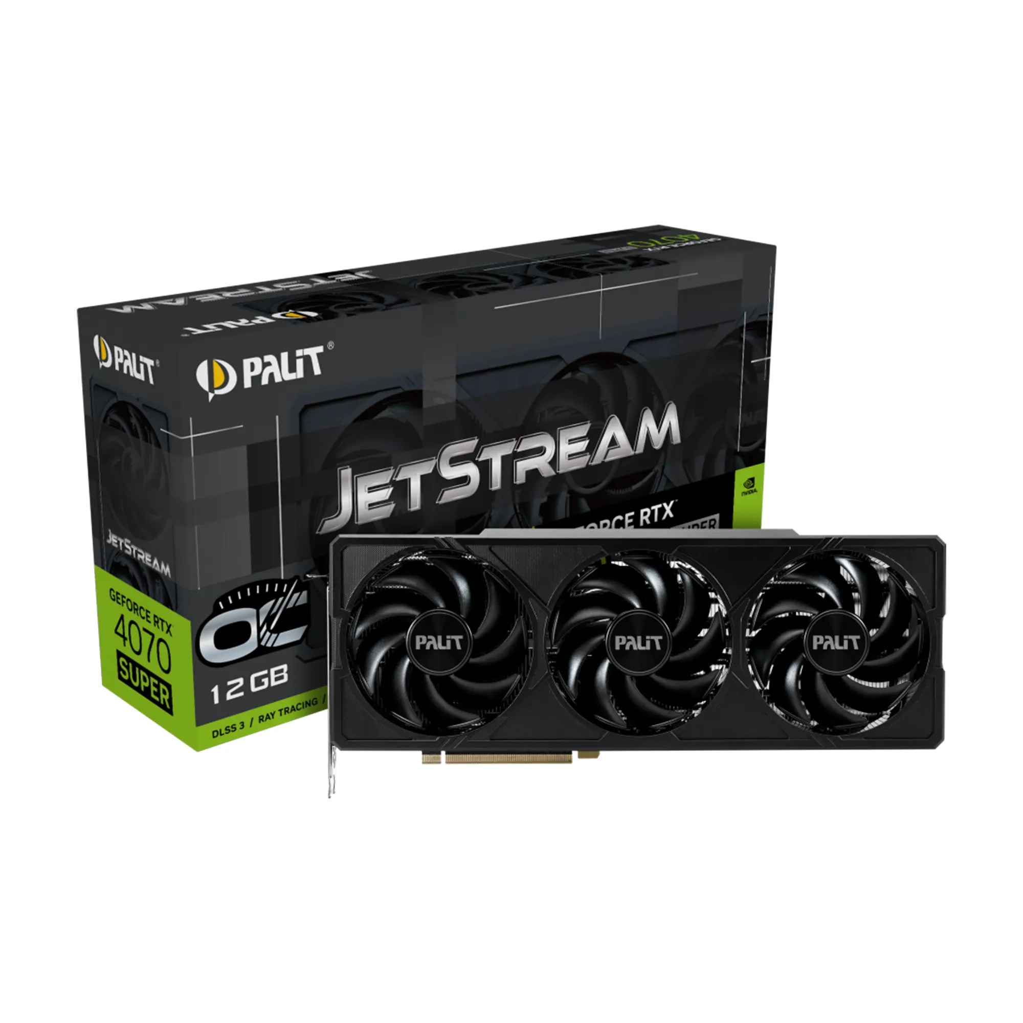 Видеокарта Palit GeForce RTX 4070 SUPER JETSTREAM OC 12GB