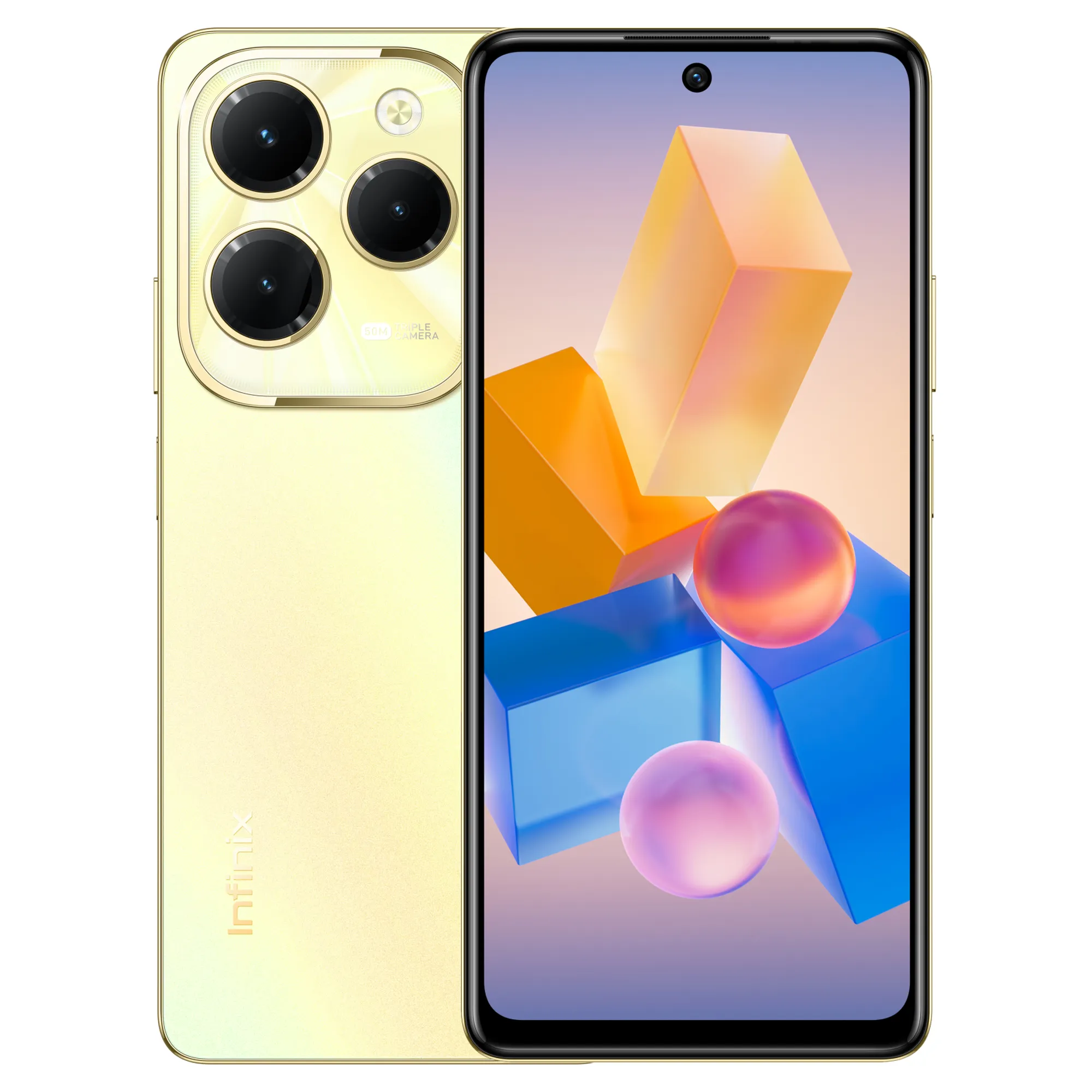 Купити Смартфон Infinix Hot 40 (X6836) 8/256Gb NFC Horizon Gold (4894947012075) - фото 1