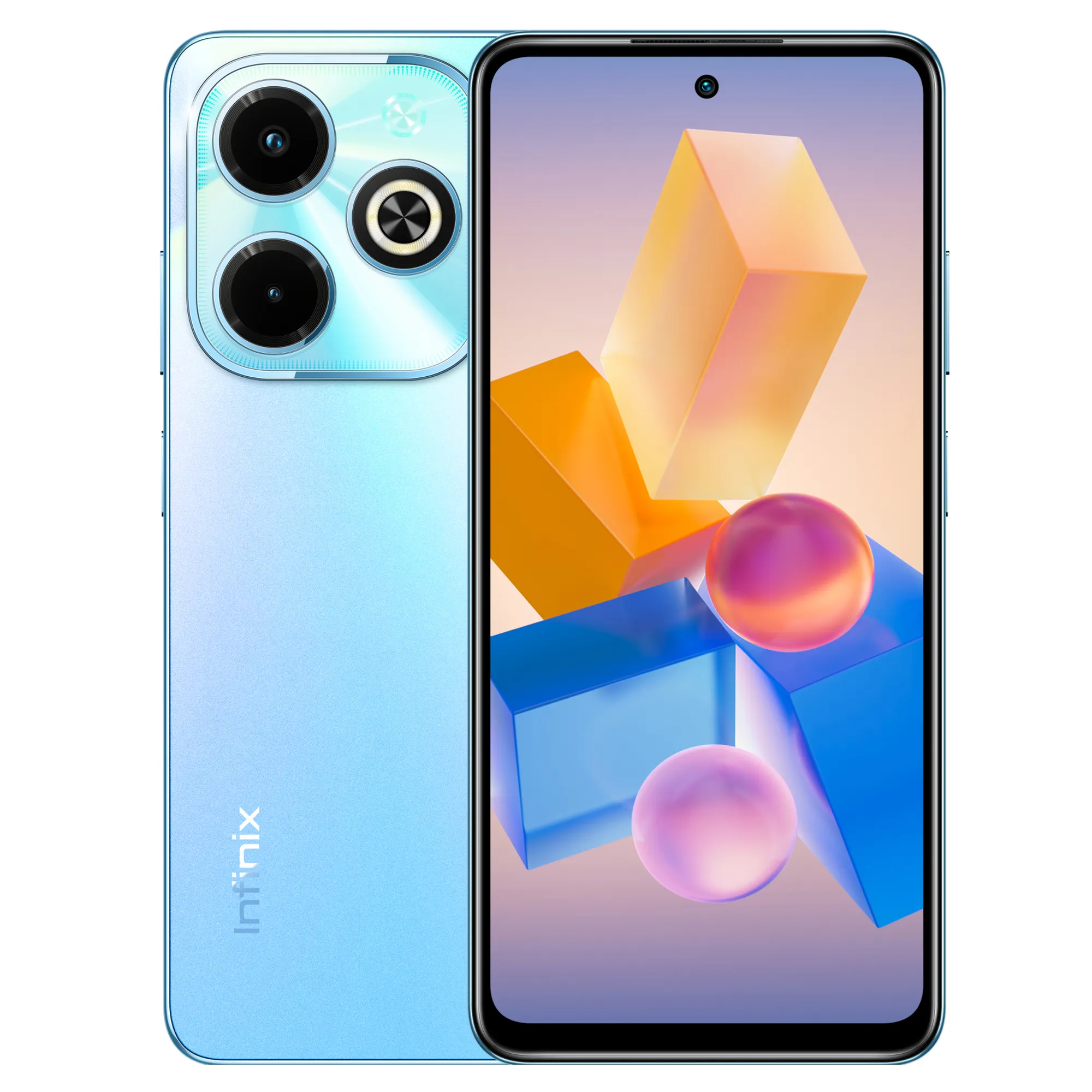 Купить Смартфон Infinix Hot 40i (X6528) 4/128Gb NFC Palm Blue (4894947012808) - фото 1