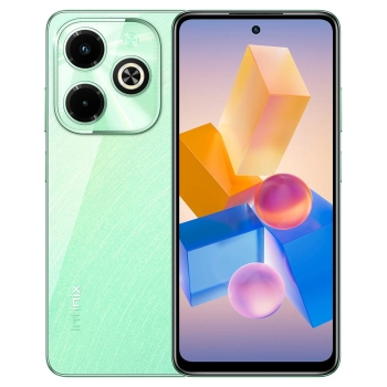 Купить Смартфон Infinix Hot 40i (X6528) 4/128Gb NFC Starfall Green (4894947018602) - фото 1