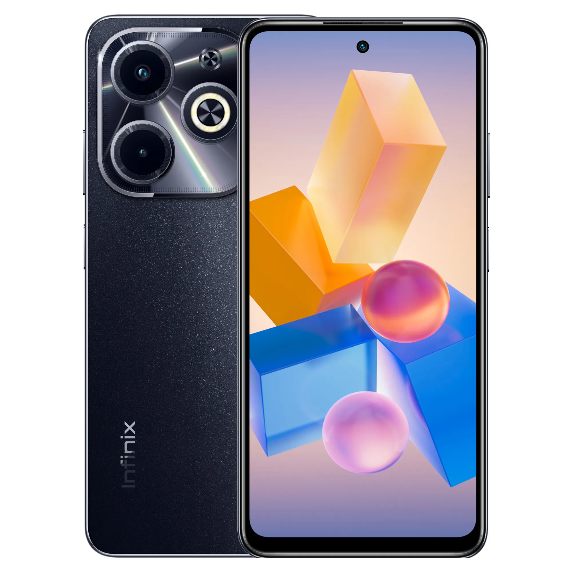 Купить Смартфон Infinix Hot 40i (X6528B) 8/256Gb NFC Starlit Black (4894947012884) - фото 1