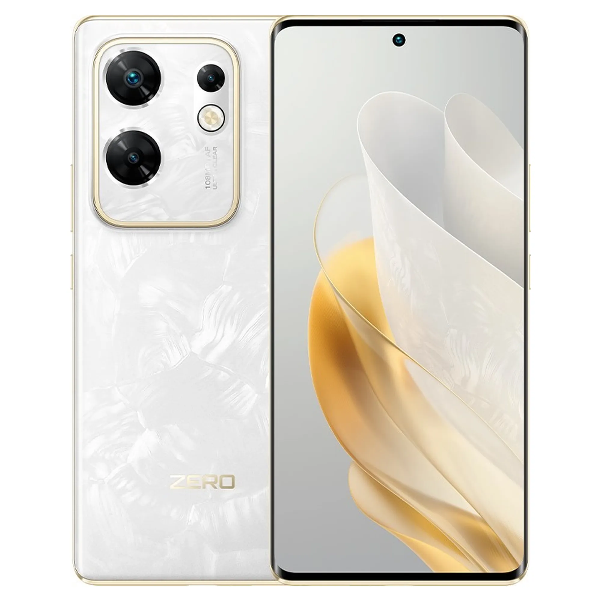 Купити Смартфон Infinix Zero 30 4G (X6731B) 8/256Gb Pearly White (4894947011672) - фото 1