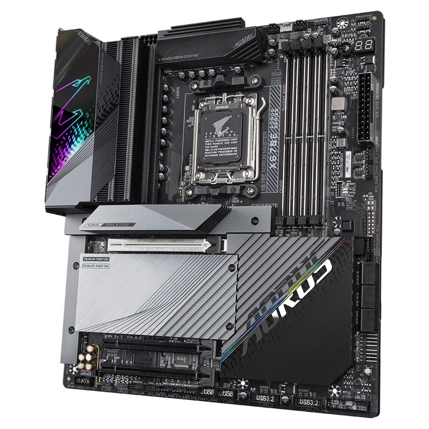 Купити Материнська плата GIGABYTE X670E AORUS MASTER - фото 1