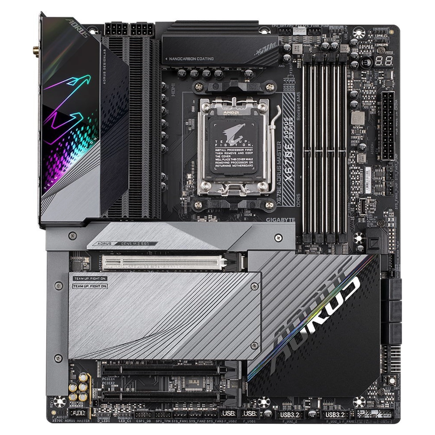 Купити Материнська плата GIGABYTE X670E AORUS MASTER - фото 2