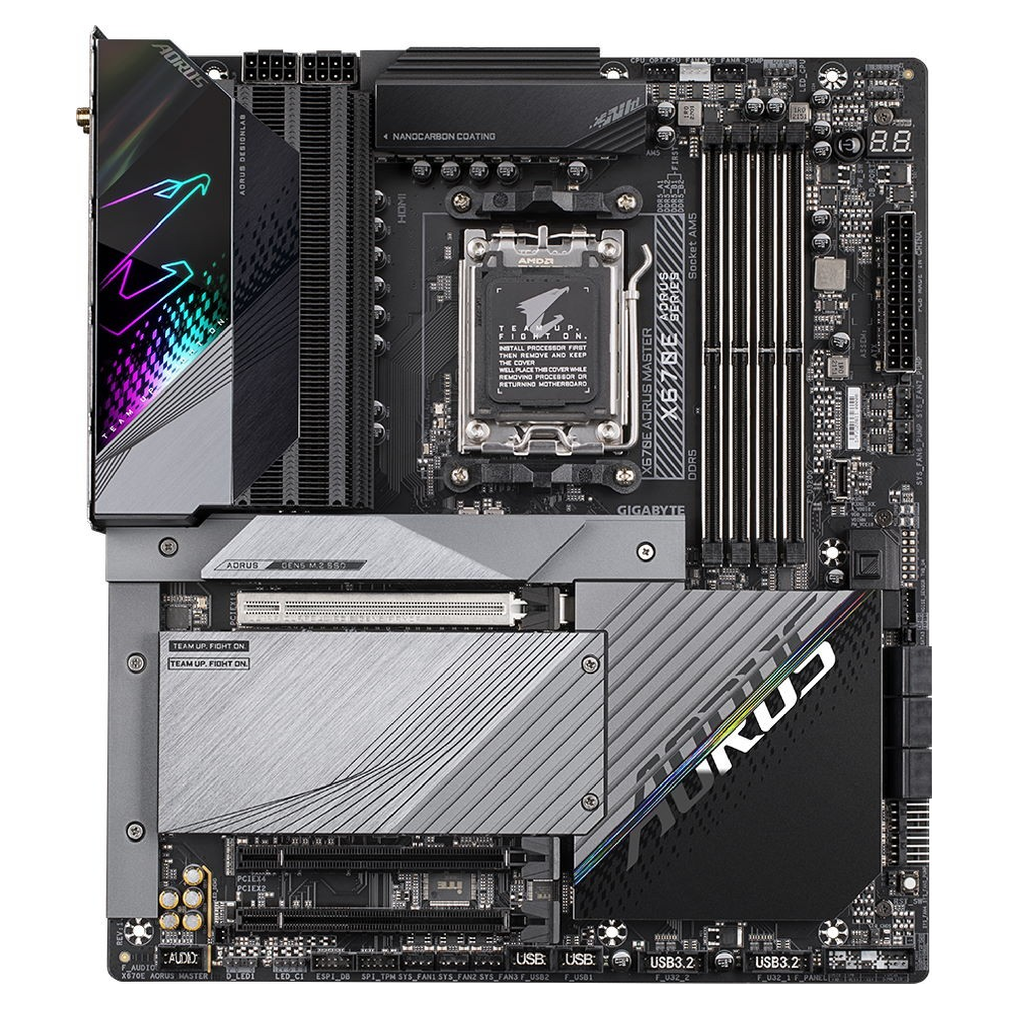Купити Материнська плата GIGABYTE X670E AORUS MASTER - фото 2