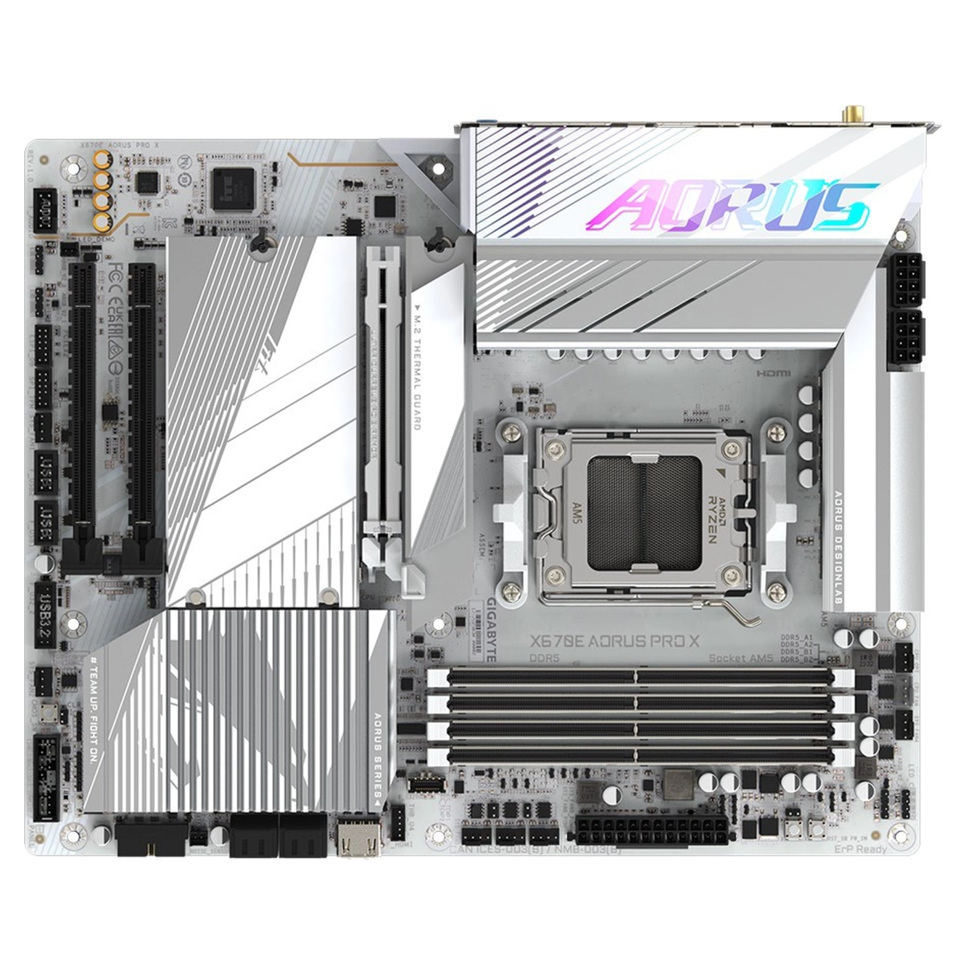 Купить Материнская плата GIGABYTE X670E AORUS PRO X - фото 3
