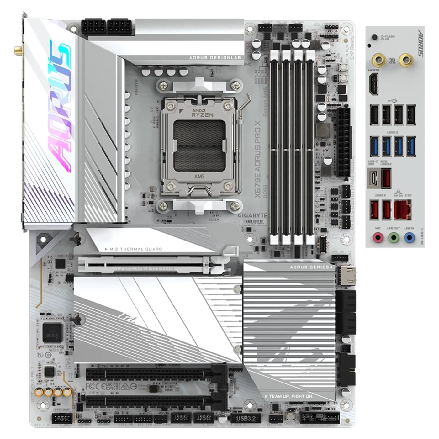 Купить Материнская плата GIGABYTE X670E AORUS PRO X - фото 4