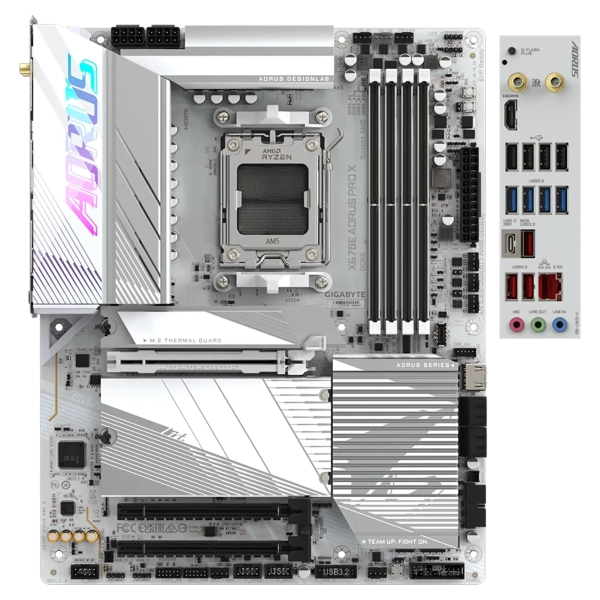 Купить Материнская плата GIGABYTE X670E AORUS PRO X - фото 4