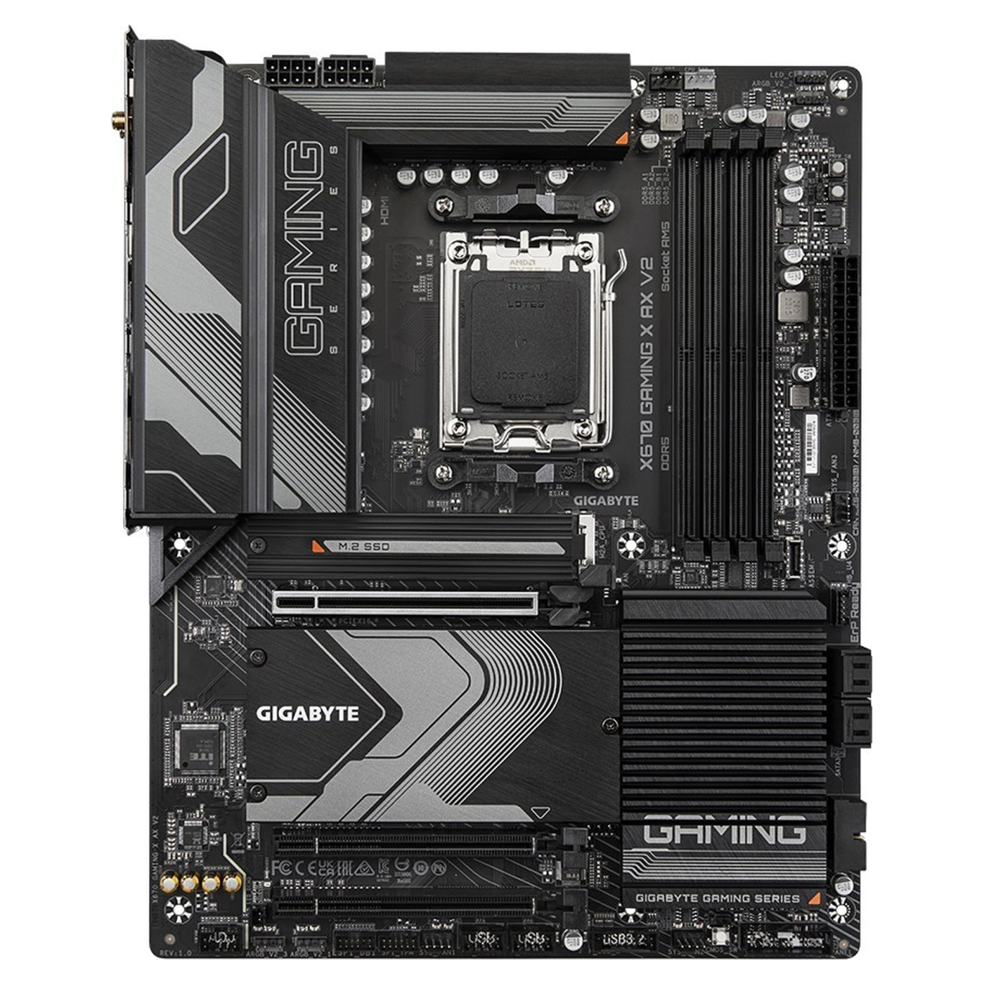 Купить Материнская плата GIGABYTE X670 GAMING X AX V2 - фото 2