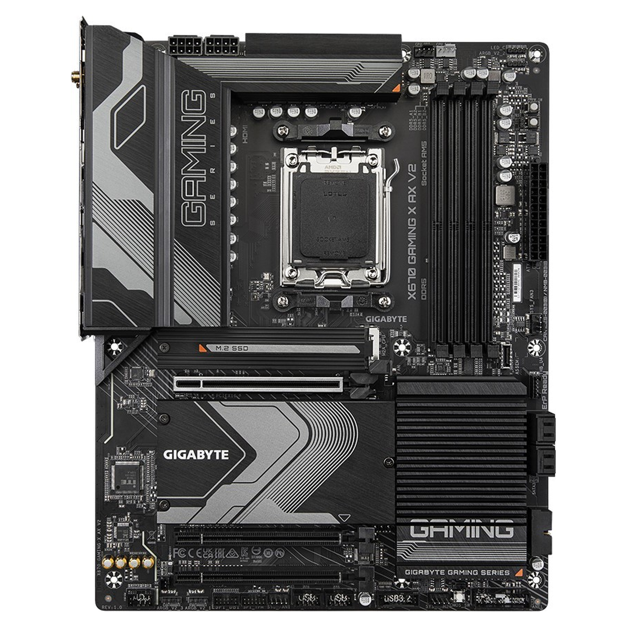 Купить Материнская плата GIGABYTE X670 GAMING X AX V2 - фото 2