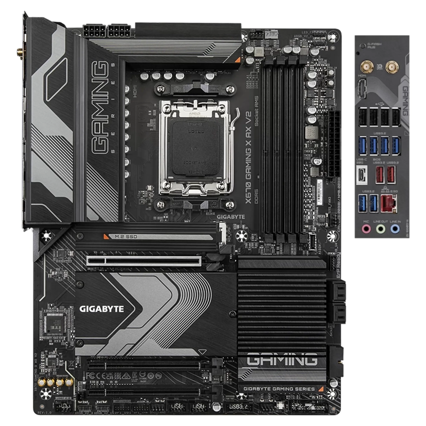 Купить Материнская плата GIGABYTE X670 GAMING X AX V2 - фото 4