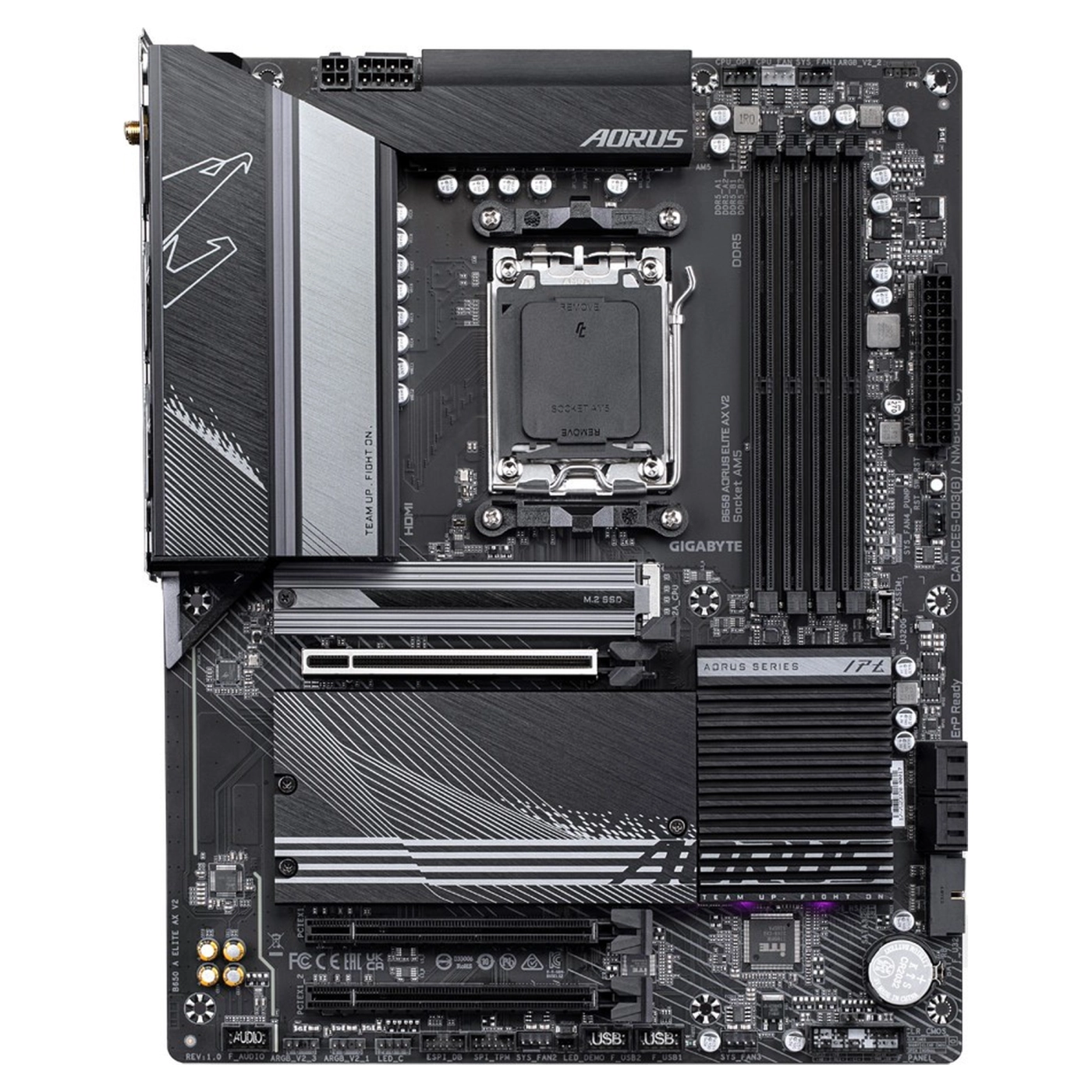 Купить Материнская плата GIGABYTE B650 AORUS ELITE AX V2 - фото 2
