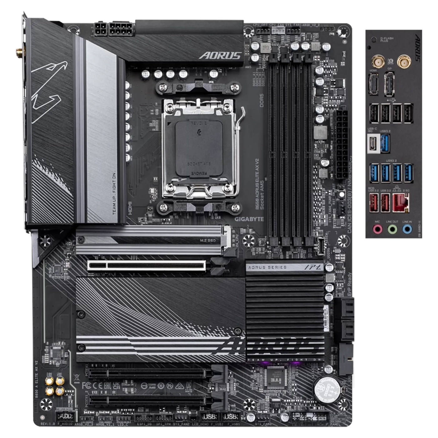 Купить Материнская плата GIGABYTE B650 AORUS ELITE AX V2 - фото 3