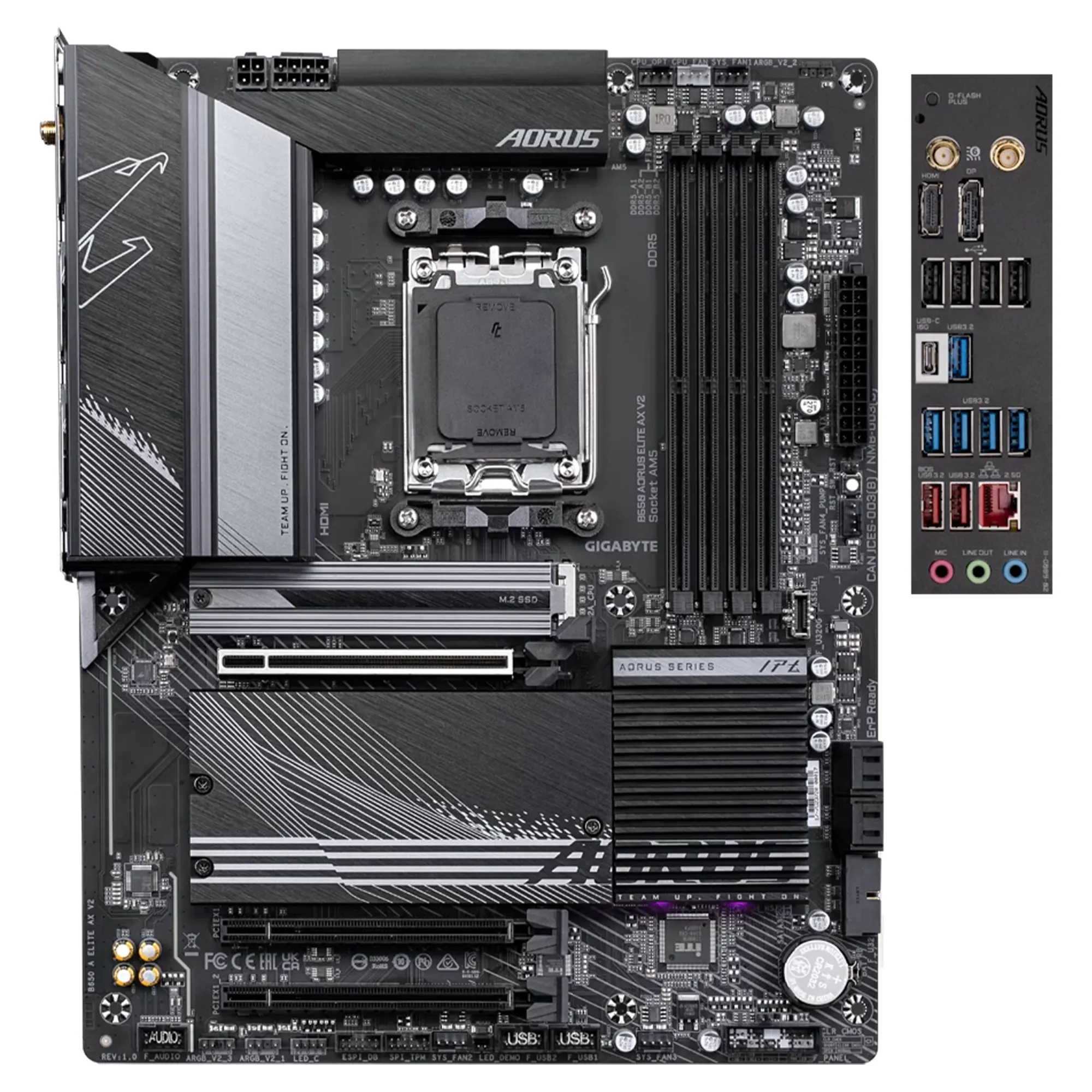 Купить Материнская плата GIGABYTE B650 AORUS ELITE AX V2 - фото 3