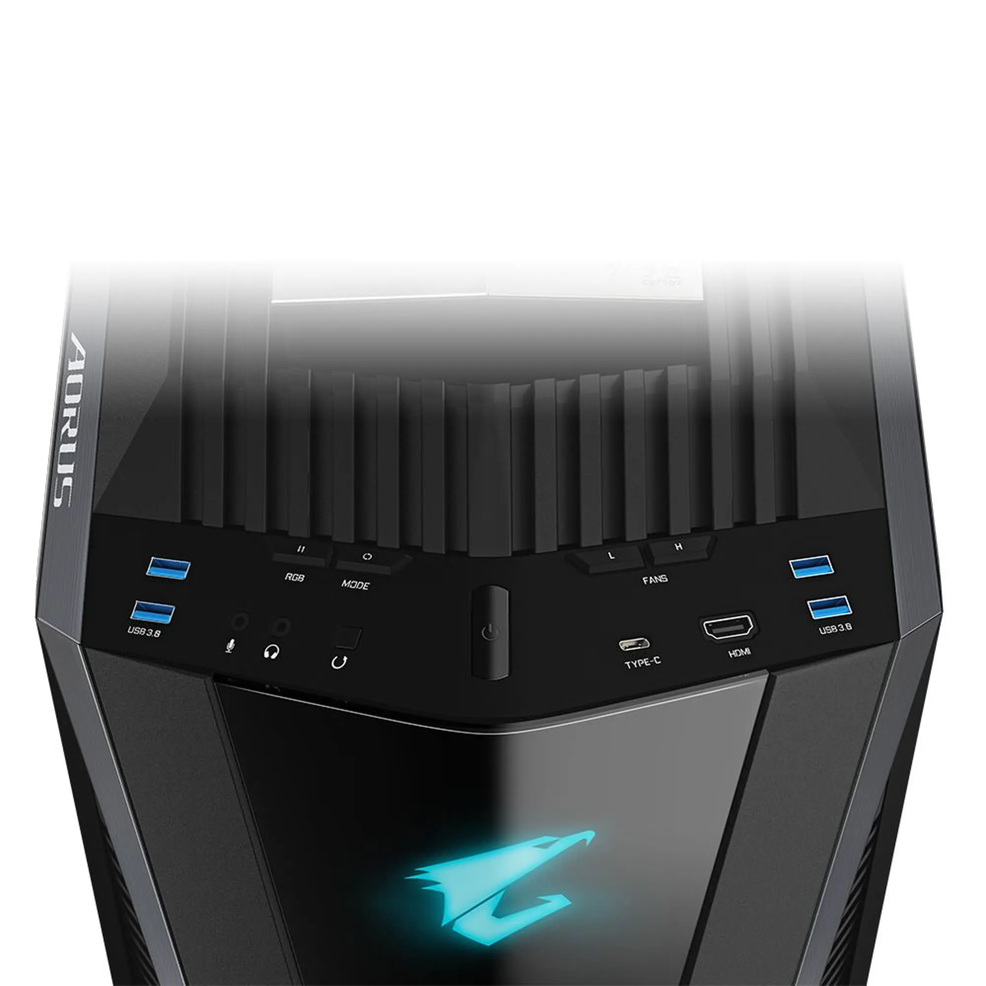 Купити Корпус Gigabyte AORUS C700 Glass Black (GB-AC700G) - фото 8