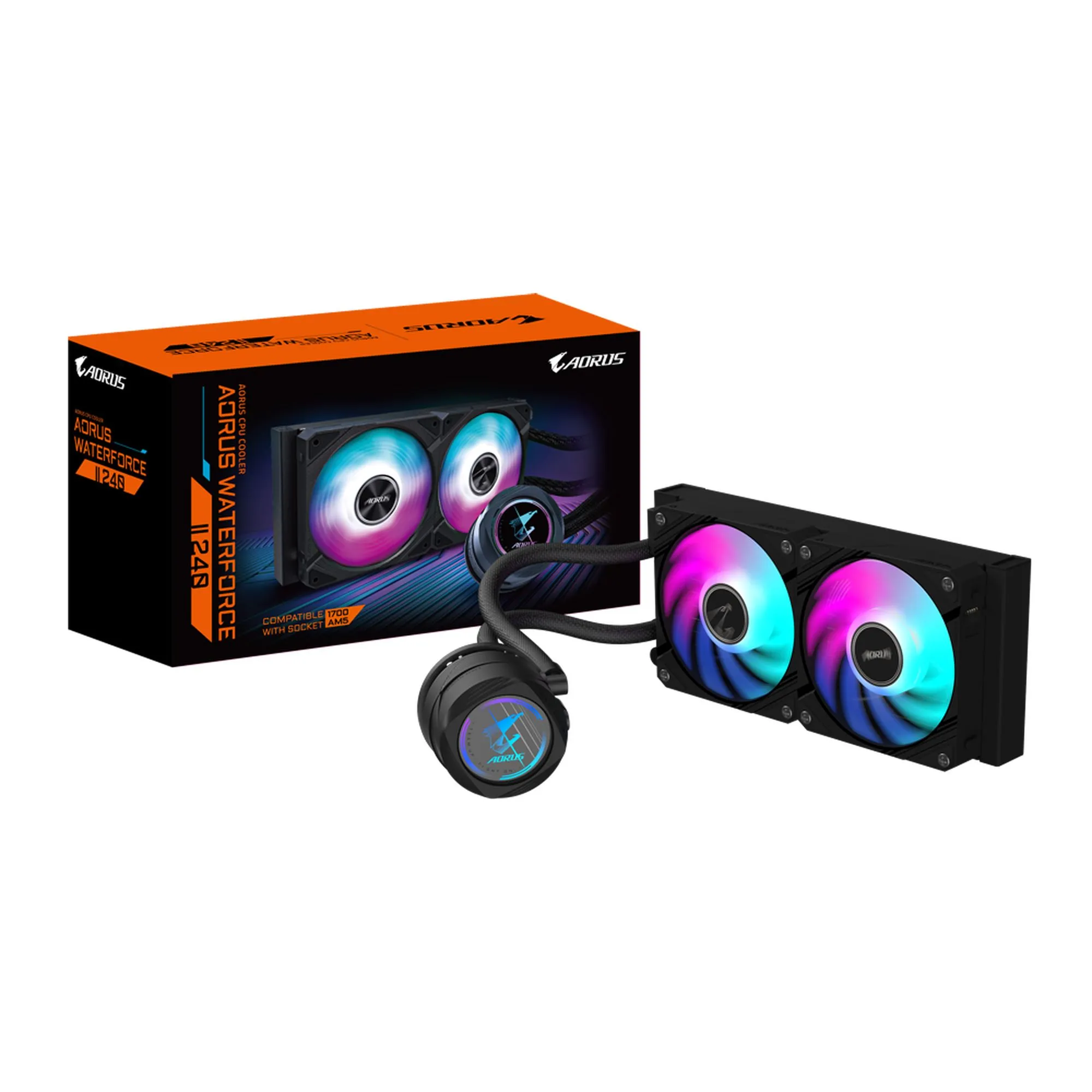 Купити Система водяного охолодження Gigabyte AORUS WATERFORCE II 240 - фото 5